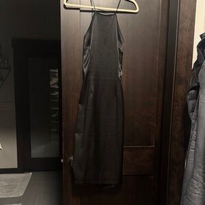 Lulu's Black Backless Dress